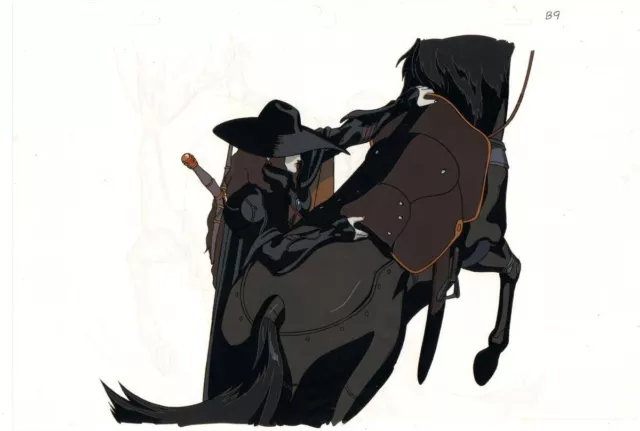 Vampire Hunter D Bloodlust Benge Production Animation Cel n OBG Anime 2000