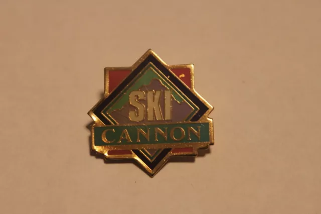 Ski Resort Lapel Pin - Ski Cannon - Franconia, New Hampshire