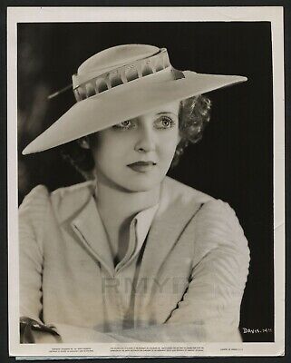 1937 Bette Davis, "Marked Woman" Beautiful Hollywood Studio Photo