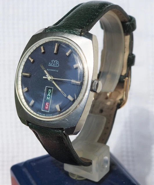 MONTRE ANCIENNE HOMME montre bracelet JYB Automatic r vis e