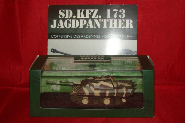 Solido 1/50 Militaria - Jagdpanther N°236 11/1973 + AMX 13T - N°57 Boîte D'origine