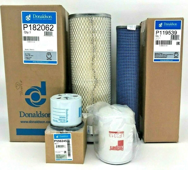 New Holland Filter Set For L779, L783, L785 Skid Steers (Perkins Engine)