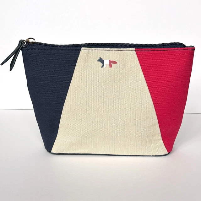 MAISON KITSUNE JAL Business Class Amenity Kit Canvas Bag Card Accessory