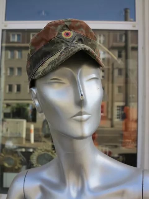 Bundeswehr Tappo Mimetico Tappo Tgl 61 Industria 1993 Vero Vintage 90s