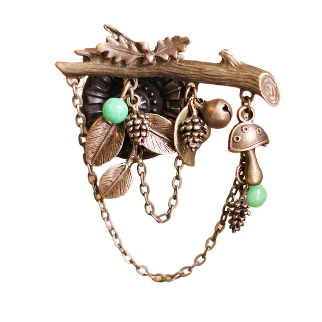 Set 5 Spille Smaltate Cartoon - Distintivi Per Cappelli, Zaini, Giacche, Regali Creativi