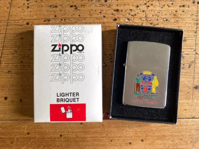 Vintage Zippo Canada Niagara Falls Ontario Lighter Sydney Australia: In Original