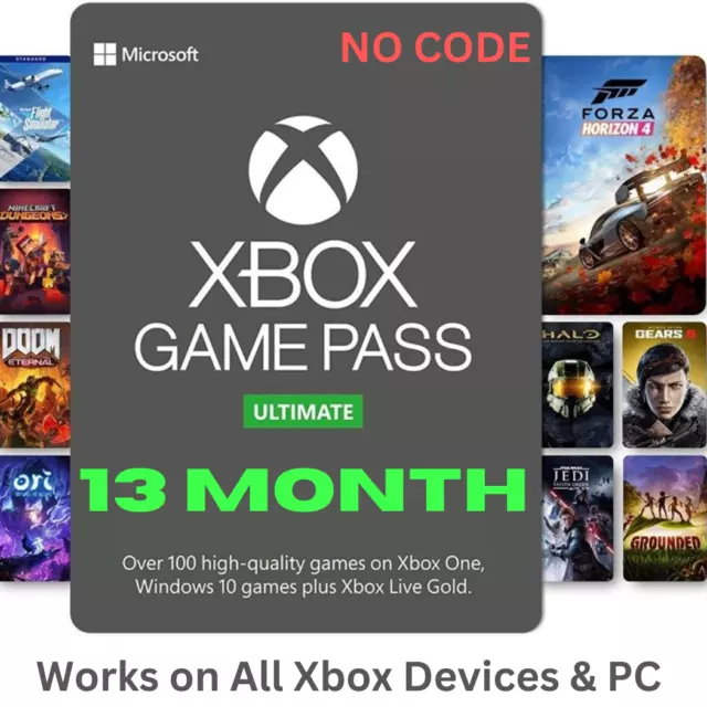 Xbox Game Pass Ultimate 12-Months + 1 Month | Global 🌏 Live Gold 🥇