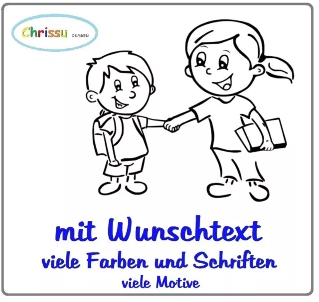 Kinderaufkleber Autoaufkleber Baby Kinder Aufkleber Wunschtext 1/82