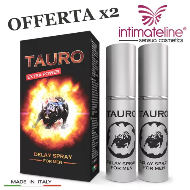 Intimateline Tauro Extra Power Delay Spray x2 Ritardante eiaculazione precoce