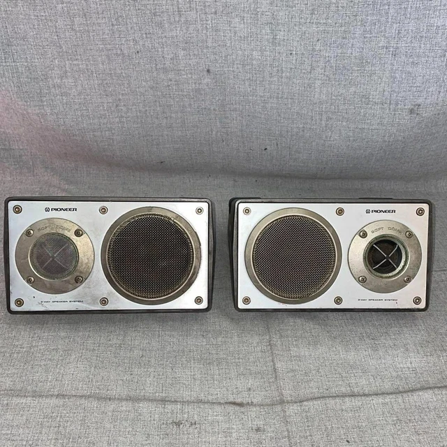 PIONEER TSX9 CAR Auto Stereo Rear Speakers Working Vintage Rare old