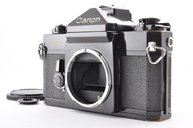 Appareil Photo Reflex Canon AV-1 Argentique Noir Avec Objectif FD 50mm - Format 35mm, Occasion