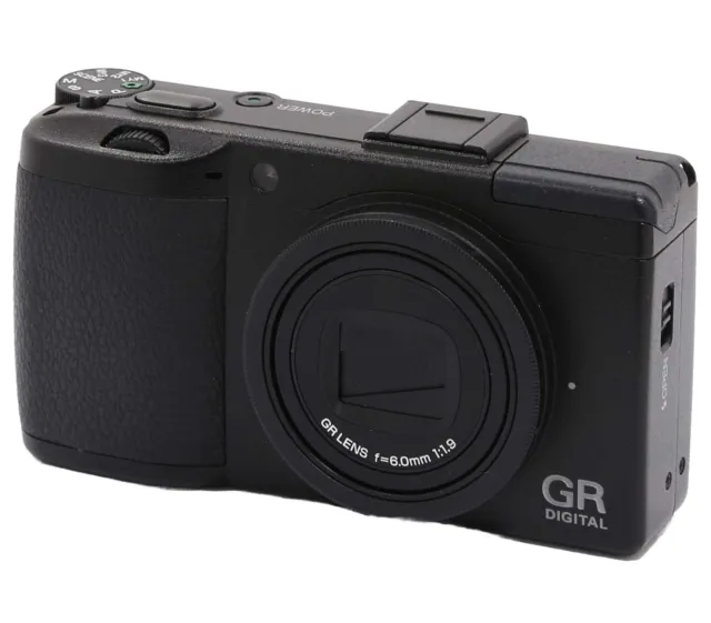Ricoh GR DIGITAL III 3 Camera W. 28mm F1.9 Lens Superb