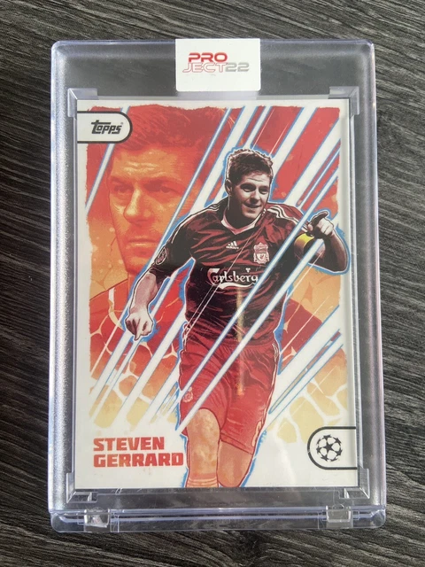 Topps Project 22 Steven Gerrard vom Künstler John Guydo Liverpool FC