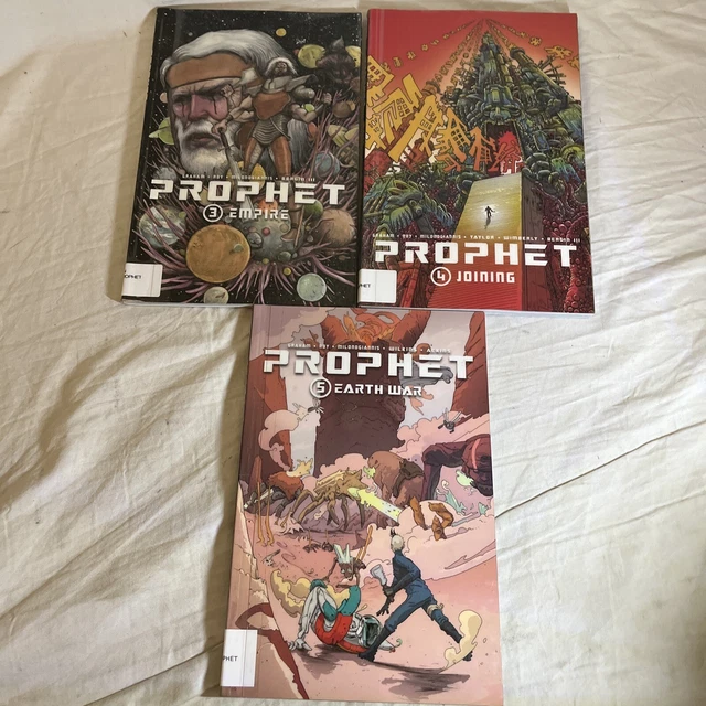 Prophet by Brandon Graham TPB Vol. 3 4 & 5 Image Graphic Novels