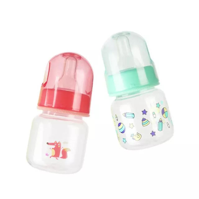 60ML Baby Newborn Mini Portable Feeding Nursing Bottle BPA Free Safe Infant  ZT