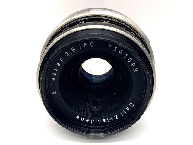 Objectif Carl Zeiss Jena T 2,8/50 – Monture M42 – Made In RDA – Très Bon état