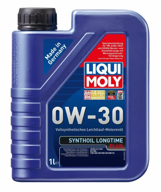 Liqui Moly - Synthoil Longtime Plus Fully Synthetic Oil 0W-30 1lt - LM1150