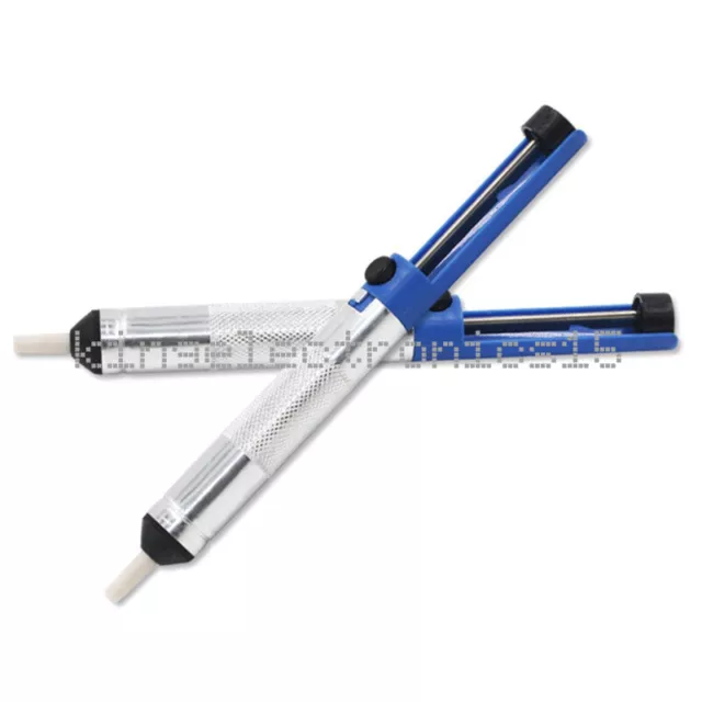 NEW Aluminum Solder Desoldering Pump Remover Gun Sucker Suction Tin Bar Tool