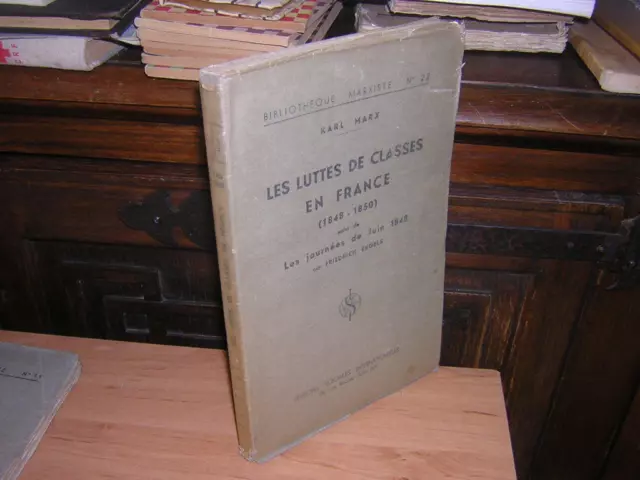 1935.luttes des classes en France Marx .révolution 1848