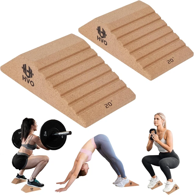 Whiteoak Slant Board 10° & 20° - Schrägbrett Für Kniebeugen & Dehnübungen Bis 400kg