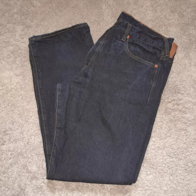 Paul Smith Standard Fit Dark Blue Denim Selvedge Jeans W36 Trousers Cotton