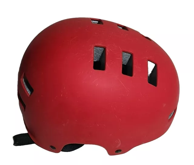 Vintage 2004 Mongoose Red Bike Helmet Multi Sport Kids Youth Helmet MG77047