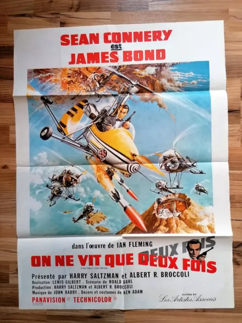 Original James Bond,Kinoplakat,On Ne Vit Que Deux Fois,Man Lebt Nur Zweimal,1967