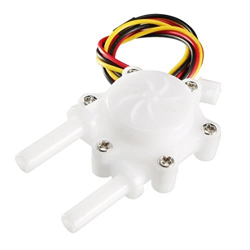 1/4&quote; Hall Effect Water Flow Sensor Switch Flowmeter Counter Flui...
