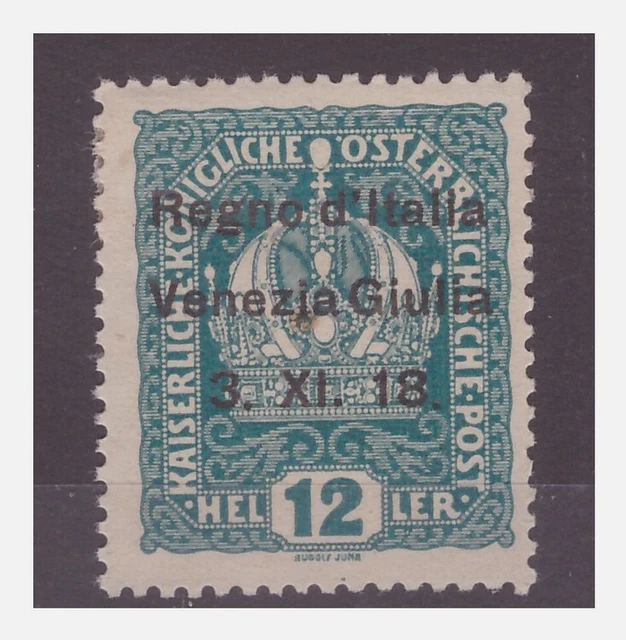 Venezia Giulia 1918 - 12 Heller New MH