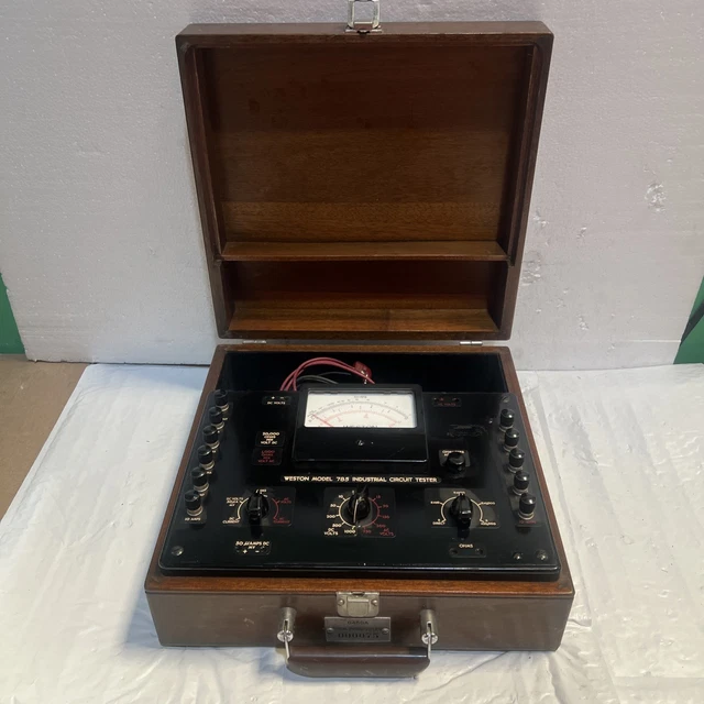 WESTON INDUSTRIAL ANALYZER Model 639 $24.99 - PicClick