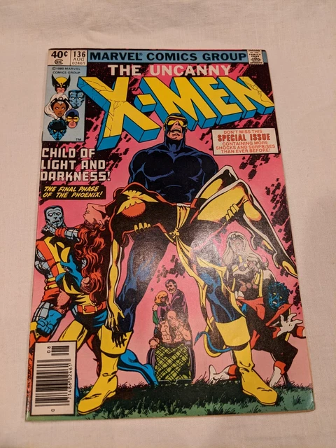 Marvel Comics The Uncanny X-Men 136 Phoenix Cyclops Special Issue 1980