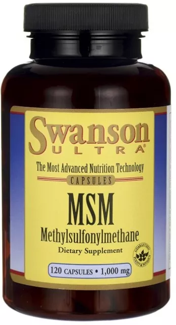 Swanson Msm Méthyl-sulfonyl-méthane Poudre/Capsules/Tablettes Joint Peau Santé