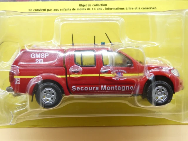 Nissan Navara GMSP Technamm - Groupe de montagne des sapeurs-pompiers (Haute-Corse