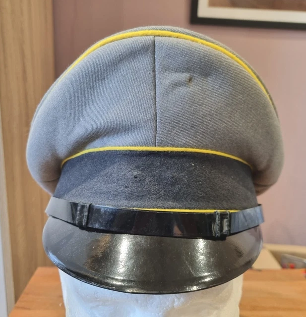 REPLICA WW2 GERMAN Army Special Forces Grey Signals visor cap £46.00
