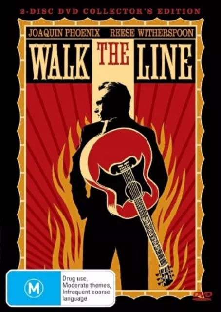 Walk The Line Dvd 2 Disc Collector's Edition Joaquin Phoenix Region 4 New/Sealed