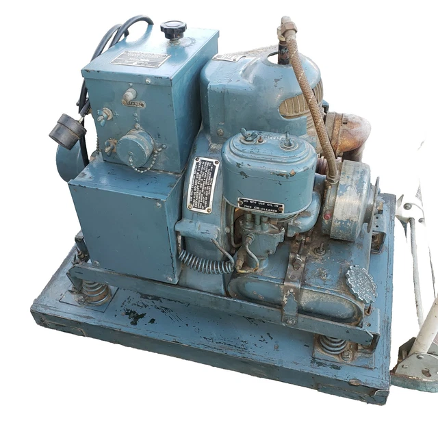 Vintage Army WWII / WW2 Homelite 1500 Watt Gas AC Generator APU Model 13A115-17