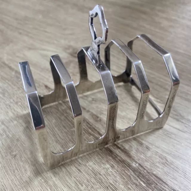 Vintage Sterling Silver Toast Rack 1934 Edinburgh 57 g