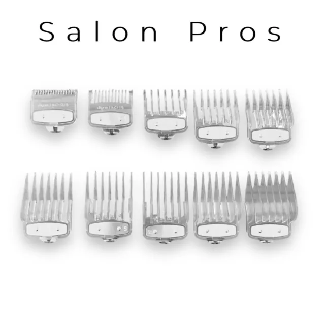 Premium Clipper Guards Guides Fits Wahl Babyliss Pro JRL Gamma+ Stylecraft