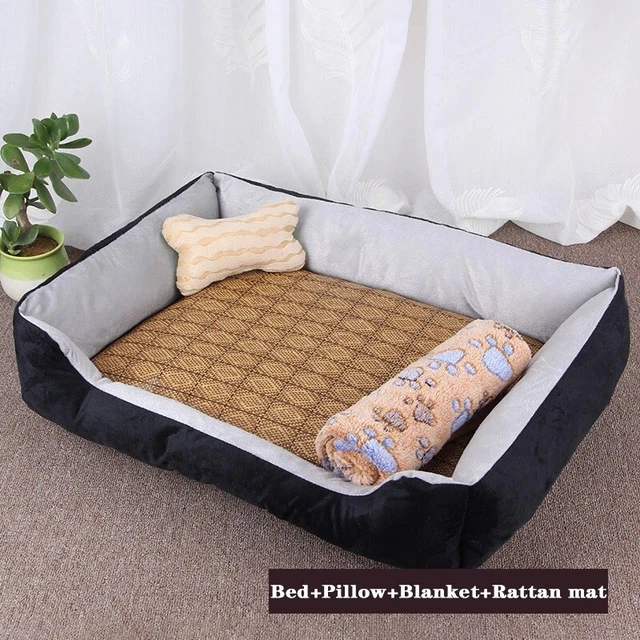 Dog Bed XL Large Pet Soft Mat Orthopedic Cushion Washable Foam Warm Memory Sofa