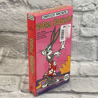 BUGS BUNNY WAIKIKI Wabbit VHS VCR Video Tape Movie Used Cartoon ...
