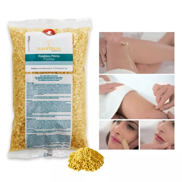 Pelables Premier Perles De Cire Brésilienne Miel Xanitalia Épilation à la 1kg