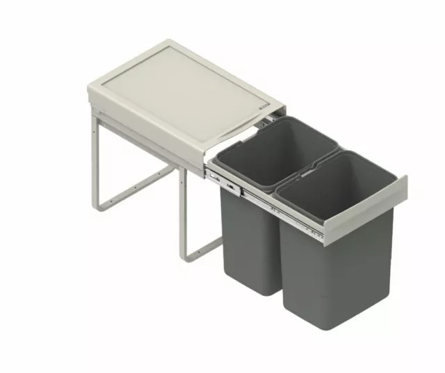Cestino Riciclaggio Cestino Estrai Rifiuti Cucina 400Mm - 40 Ltr (Jc-602)
