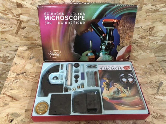 Clementoni - Microscope & Expériences 8 Ans + - Jeu Scientifique - 50