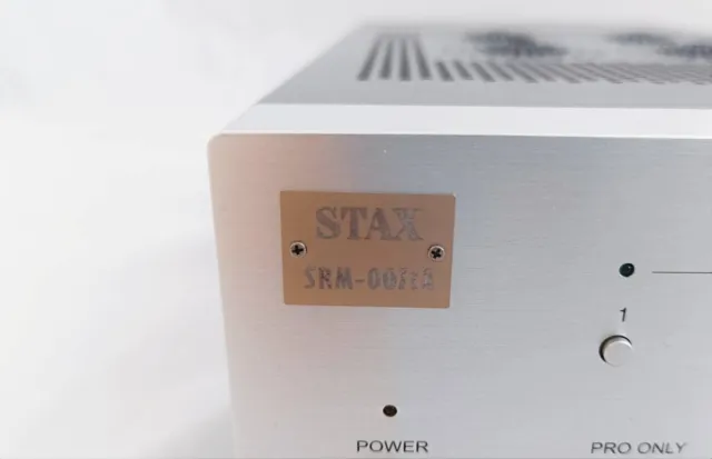 STAX SRM-007TA Vacuum Tube Headphone Amplifier Excellent with Cable