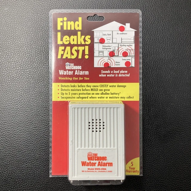 THE WATCHDOG WATER Alarm Leak Detector New Model BWDHWA 15.00 PicClick