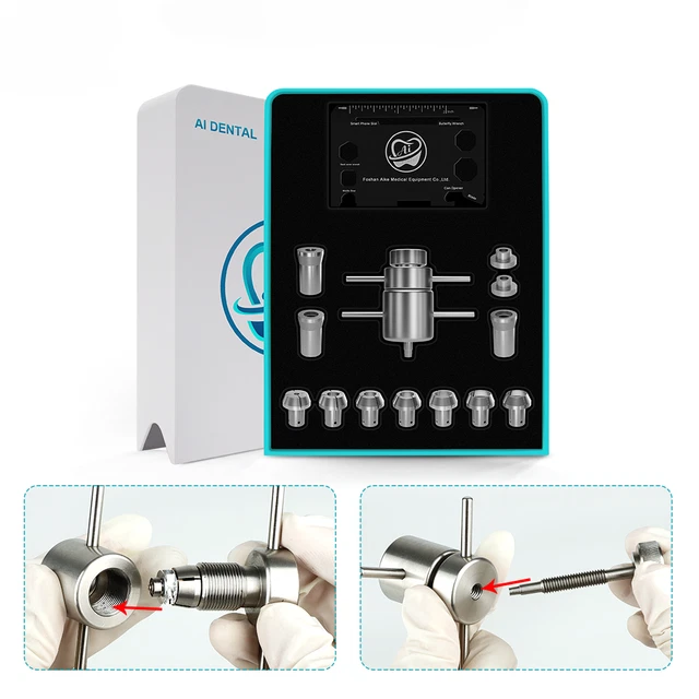 Dental Air Turbine Handpiece Repair Kit for High Speed Cartridge Rotor Tools Set