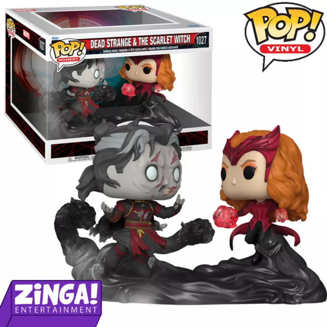 Dead Strange Vs Scarlet Witch DSMM (NEW) Funko Pop! Marvel Vinyl Figure UK