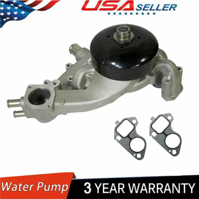 Water Pump For 07-09 Chevrolet GMC Hummer Saab Buick 4.8L 5.3L 6.0L OHV AW6009