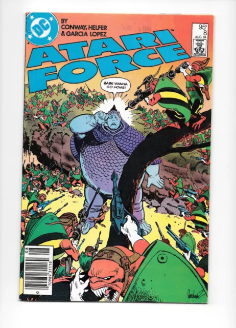 Atari Force #8B 1984 FN/VF Newsstand Canadian Price Variant DC Comics