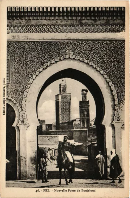 CPA AK FEZ - Nouvelle Porte de Boujeloud MAROC (796337)